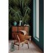 Dark tropical wallpaper palm leaves