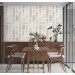 Minimalist neutral wallpaper paint strokes