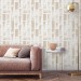 Minimalist neutral wallpaper paint strokes