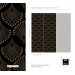 Dark art deco wallpaper petals elegant accent wall