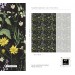 Dark moody wallpaper wildflowers and herbs