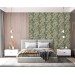 Vintage botanical damask wallpaper – Floral ornate design