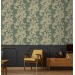 Vintage botanical damask wallpaper – Floral ornate design