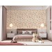 Nursery wallpaper baby girl room polka dot design