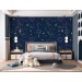 Space wallpaper baby boy room planets and stars