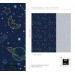 Space wallpaper baby boy room planets and stars