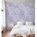 Pastel floral wallpaper lilac flowers