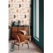 Boho geometric wallpaper | Modern abstract wall decor