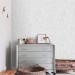 Gray linen look faux textile wallpaper minimalist