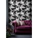 Dark wallpaper cranes, herons wallpaper