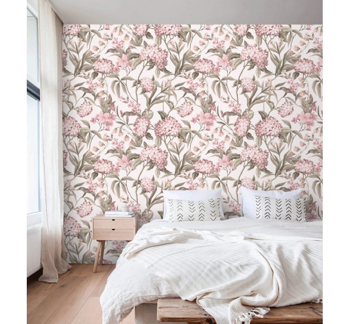 Pastel floral wallpapr delicate flowers