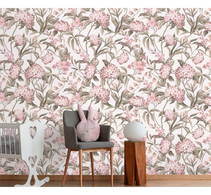 Pastel floral wallpapr delicate flowers