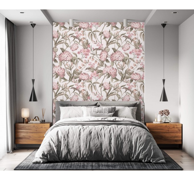Pastel floral wallpapr delicate flowers