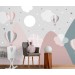 Girls room wallpaper mountains wall mural