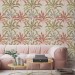 Tropical palm tree wallpaper – lush foliage design
