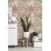 Tropical palm tree wallpaper – lush foliage design
