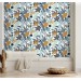Floral accent wallpaper flowers and leaves