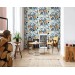 Floral accent wallpaper flowers and leaves
