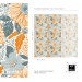 Floral wallpaper, farmhouse accent wallpaper wildflowers