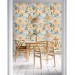 Floral wallpaper, farmhouse accent wallpaper wildflowers