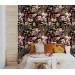 Vibrant tropical wallpaper, exotic flowers and plants