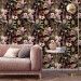Vibrant tropical wallpaper, exotic flowers and plants