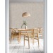 Tan linen wallpaper neutral beige minimalist design