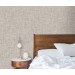 Tan linen wallpaper neutral beige minimalist design