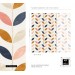 Boho wallpaper abstract leaves minimalist pattern