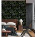 Dark botanical wallpaper moody leaves design