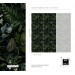 Dark botanical wallpaper moody leaves design