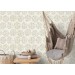 Boho minimalist wallpaper neutral circles