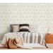 Boho minimalist wallpaper neutral circles