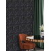 Dark Art deco wallpaper black gold non metallic design