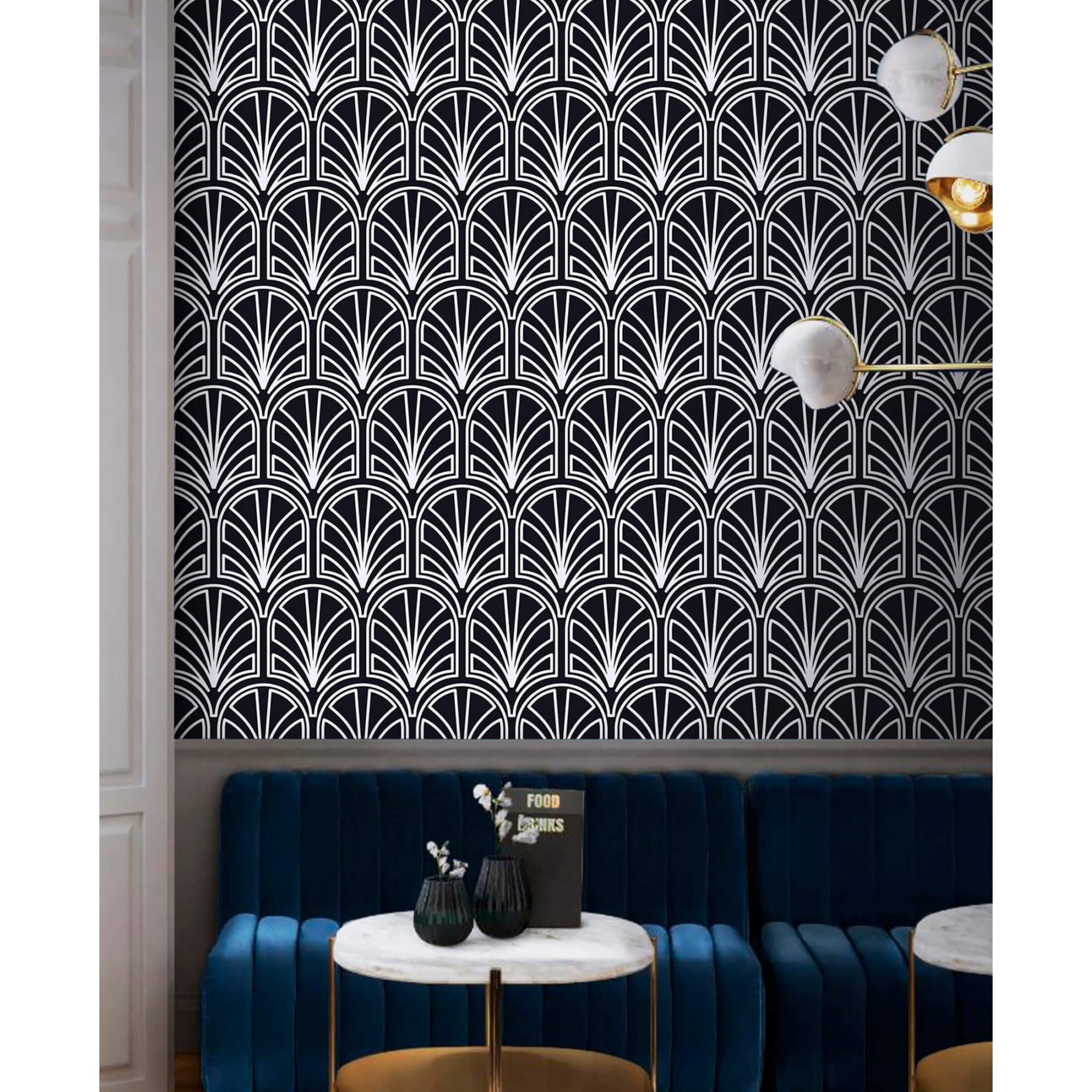 Art Deco Fashion Wallpaper - Etsy