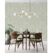 Neutral wallpaper minimalist leaves sage green