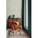 Neutral wallpaper minimalist leaves sage green