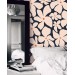 Bold floral wallpaper – Modern retro flower print