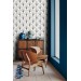 Art deco neutral wallpaper minimalist fans