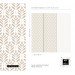 Modern boho leaf pattern wallpaper