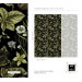 Dark botanical wallpaper wildflowers and herbs