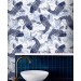 Wallpaper fish Japanese carp, accent wall covering