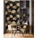 Dark floral wallpaper, moody flowers and leaves