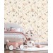 Wallpaper pastel flowers Baby girl nursery wall decor