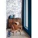 Nautical wallpaper fish Peel and stick removable accent wallpaper