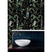 Dark botanical wallpaper Forest animals