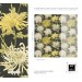 Floral wallpaper large chrysanthemums flowers