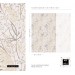 Botanical wallpaper neutral leaves and herbs