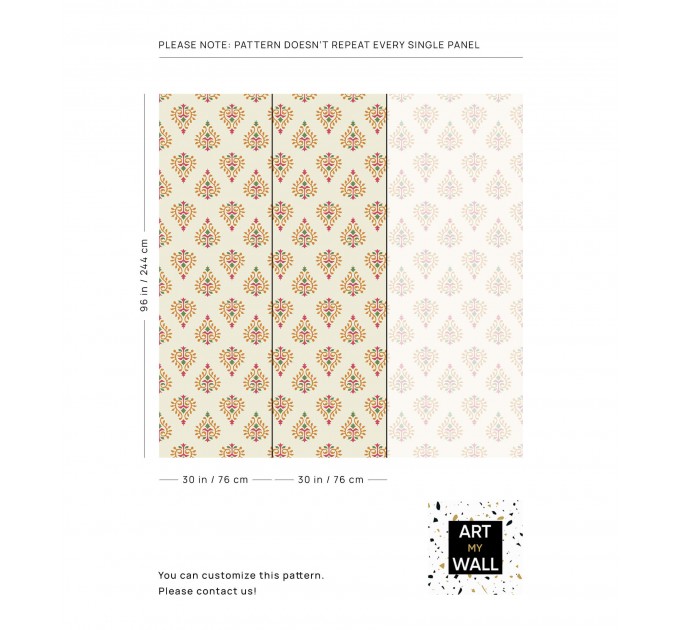 Boho abstract wallpaper ethnic motives