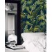 Tropical wallpaper, lush greenery, palm leaves